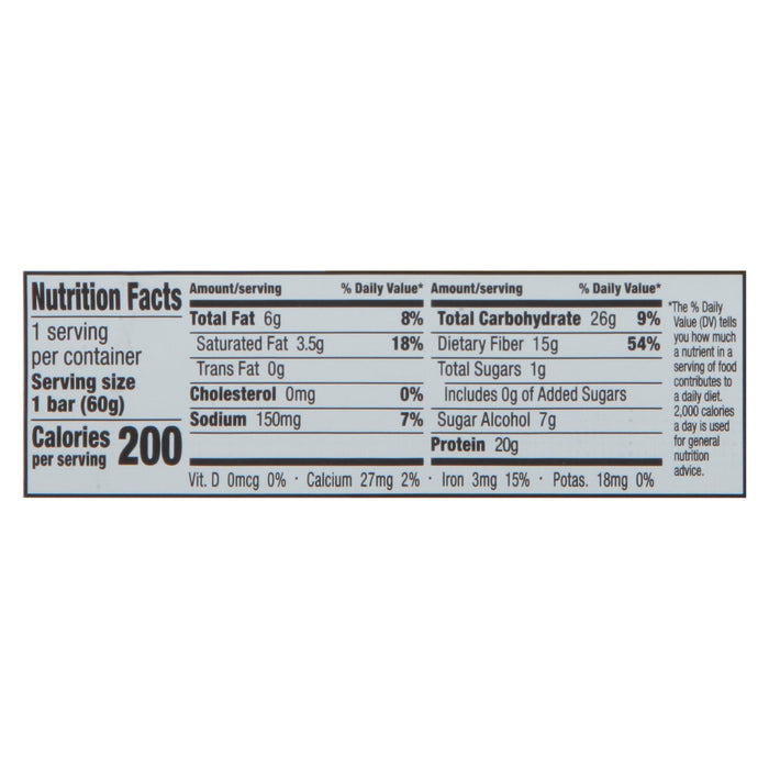 No Cow Bar - Sticky Cinnroll Dipped Protein Bar - Case of 12 - 2.12 Ounce