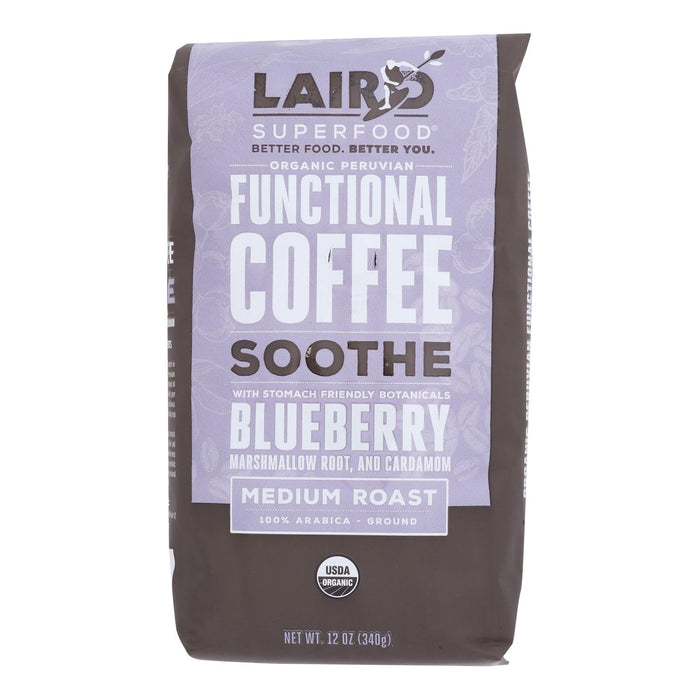 Laird Superfood - Coffee Sooth Blueberry Medium - Case Of 6-12 Oz