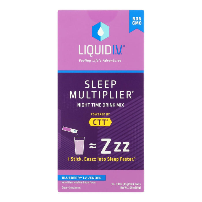 Liquid I.V. - Blueberry Sleep Aid Electrolyte Drink Mix - 10 Count