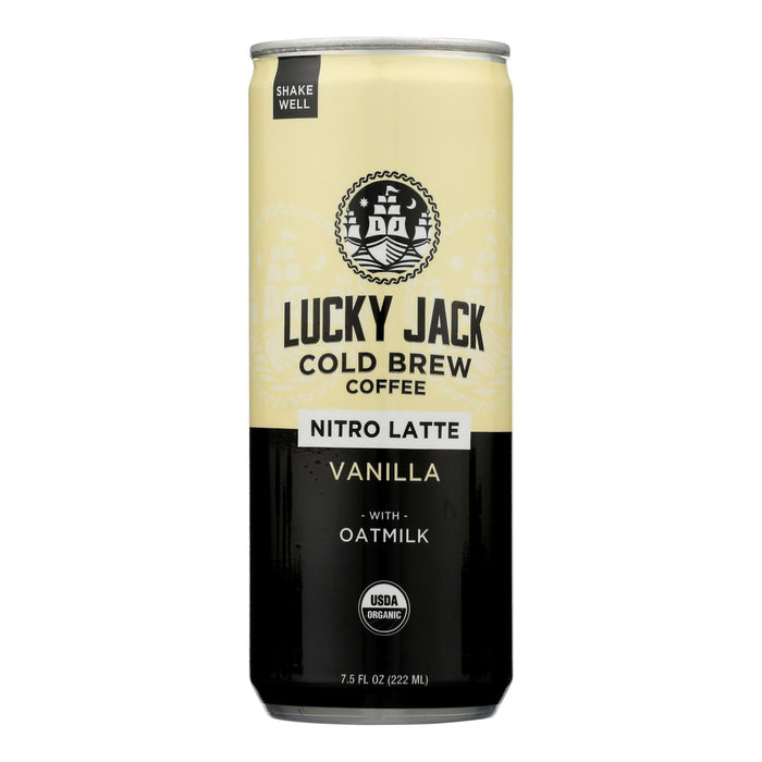 Lucky Jack - Coffee Late Vanilla Nitro - Case Of 12-7.5 Fz