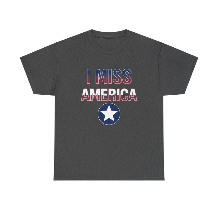 "I Miss America" Star Unisex Heavy Cotton Tee
