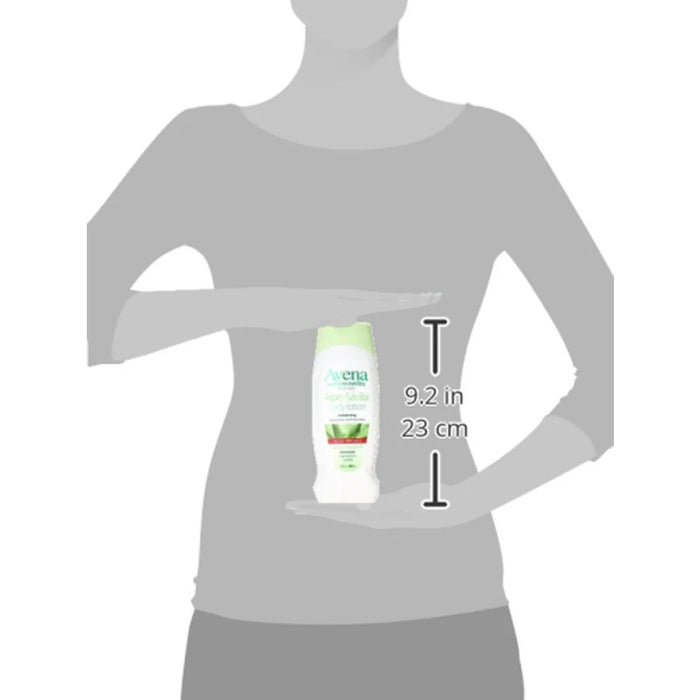 Avena Body Lotion Aloe Savila 17 oz