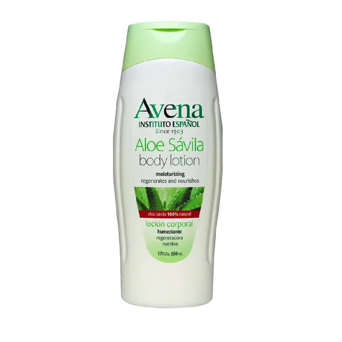 Avena Body Lotion Aloe Savila 17 oz