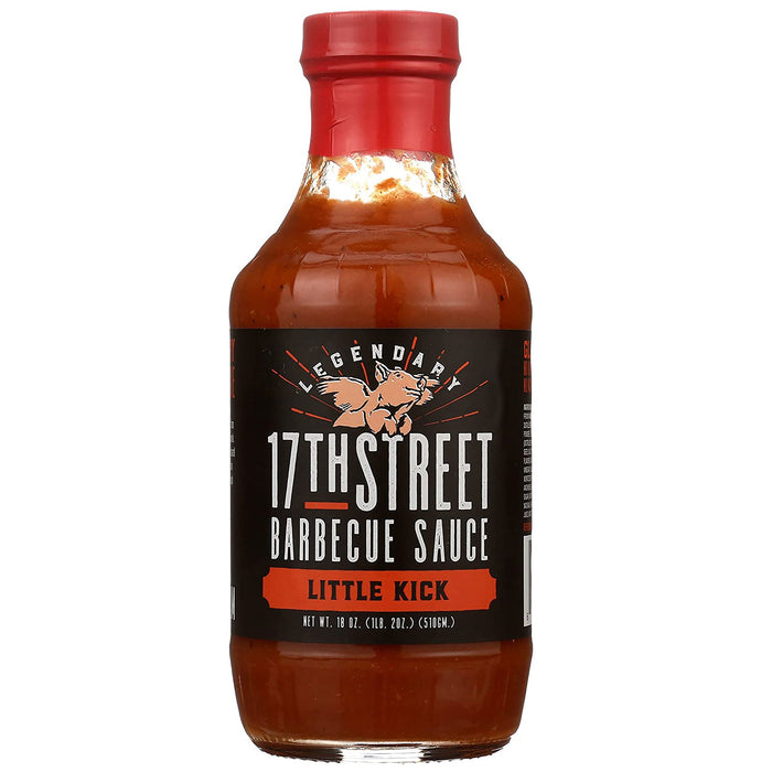 17th Street Barbecue Sauce Little Kick 18 oz.