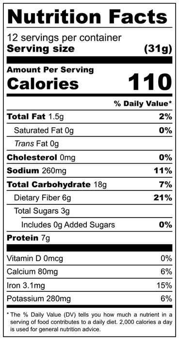Instant Chili, Soy Free