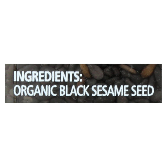 Simply Organic Hulled Black Sesame Seeds - 3.28 Oz, Pack of 6