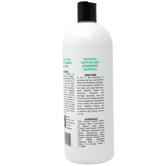 Cabellina Shampoo Chile 32 oz
