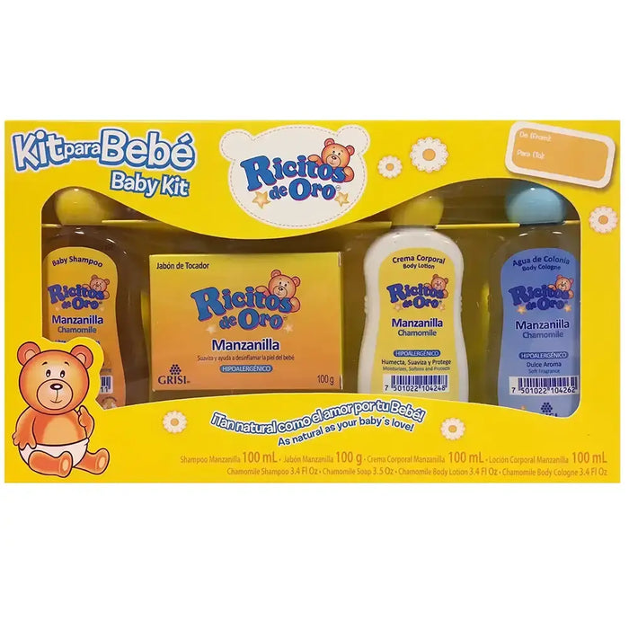 Grisi Ricitos D/Oro Gift Set - 4 pc