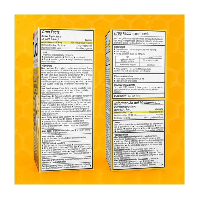 Tukol Honey Day Time Cold & Flu 4 oz