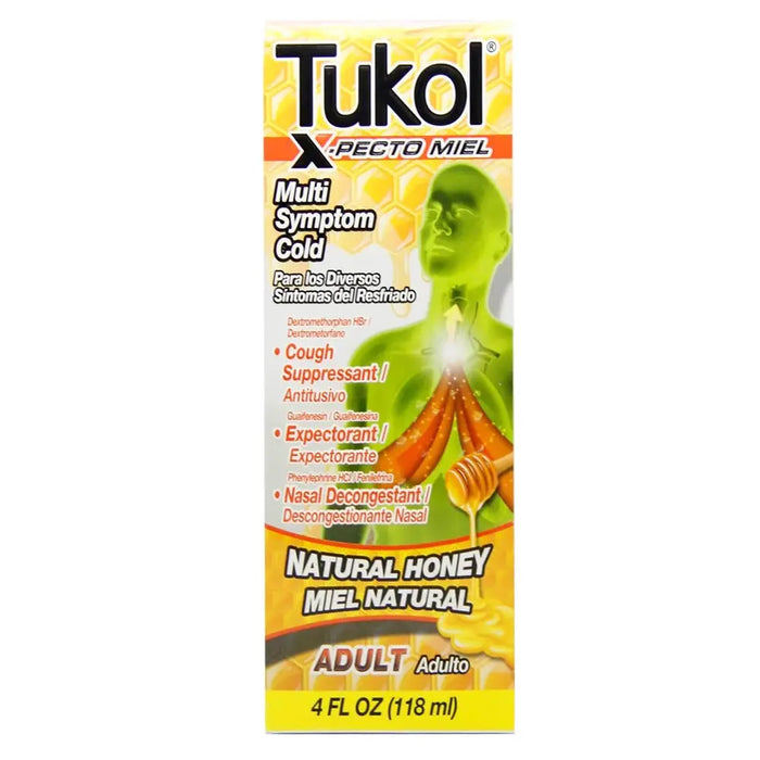 Tukol Honey Adult Cough & Congestion 4 oz