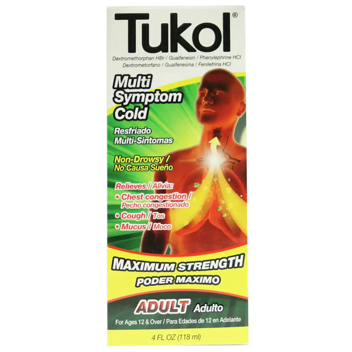 Tukol Adult Cough & Congestion - 4 oz