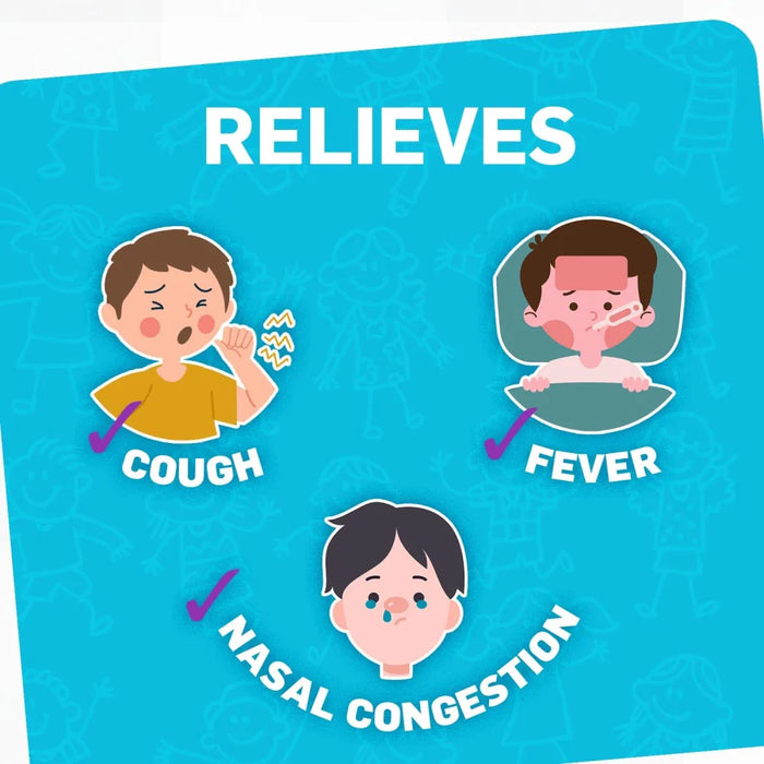 Tukol Children's Cold & Flu Liquid Berries - 4 oz