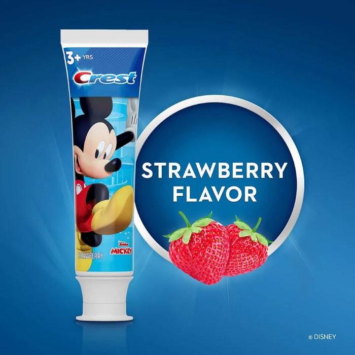 Crest Kids Disney Mickey Strawberry Toothpaste 4.2 oz