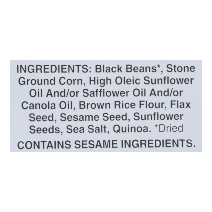 Food Should Taste Good Multigrain Bean Chips - Black Bean, 12 Pack x 5.5 Oz