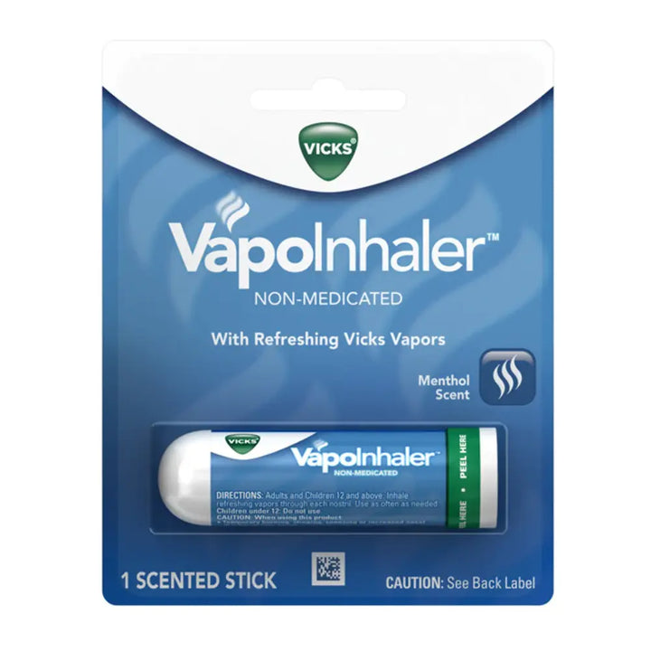 Vicks Nasal Vapo Inhaler Stick Menthol Scent On-the-Go - 1 ct  Specialty  Food Source