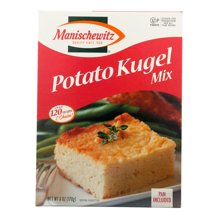 Manischewitz Potato Kugel Mix, 6 oz (Pack of 12) - Kosher Potato Mix