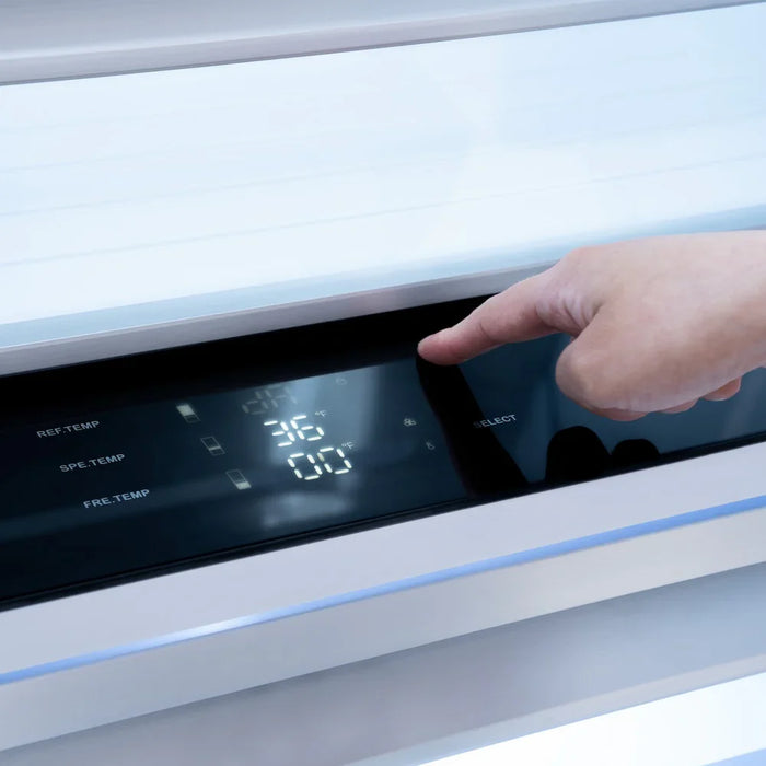 ZLINE 36" Panel Ready Built-In Bottom Freezer Refrigerator,Water Dispenser, Ice Maker, RBIT-36