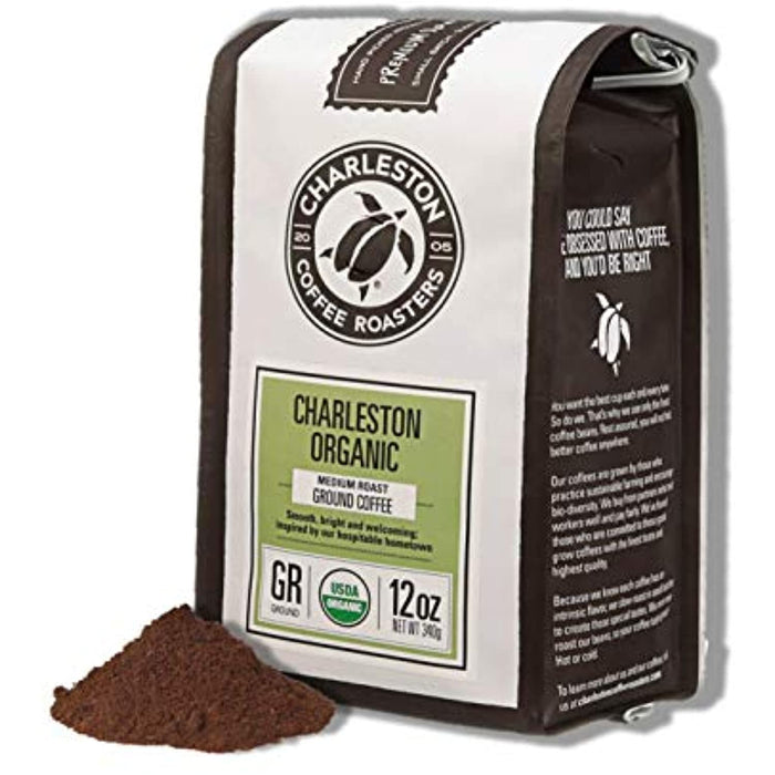 Charleston Coffee Roasters Ground Coffee, Case of 6 - 12 Oz. Bags