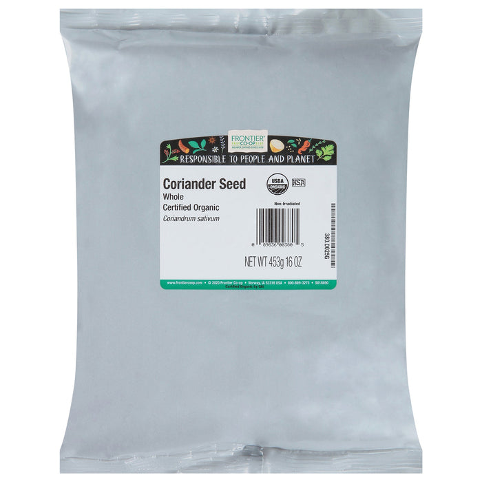 Frontier Herb Whole Coriander Seeds - 1lb