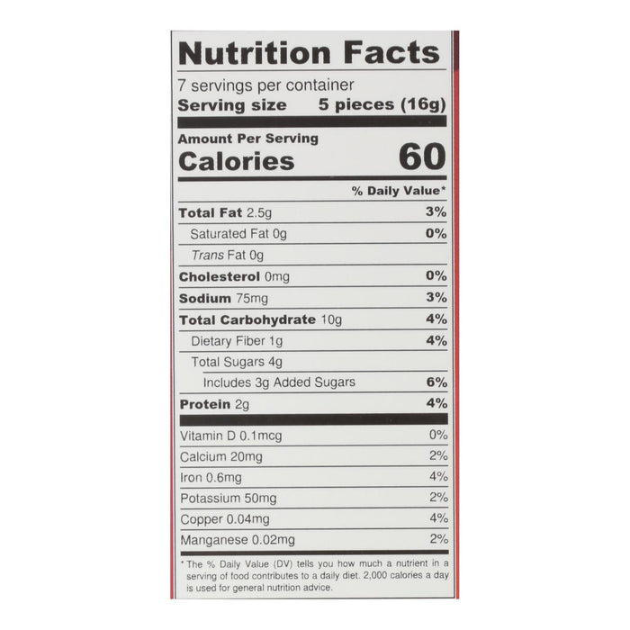 Maine Crisp Cranberry Almond Crisps - Pack of 10, 4 Oz Each