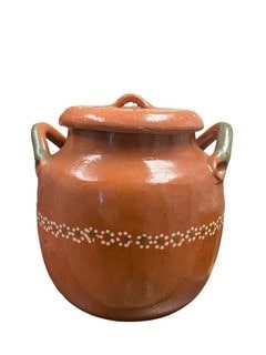 Olla Frijolera De Barro Pot - 4 L