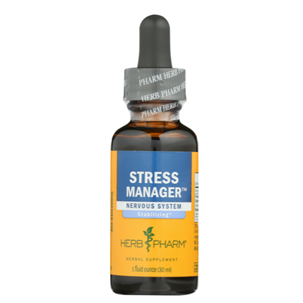 Herb Pharm - Stress Manager - 1 Fl Oz Herbal Supplement