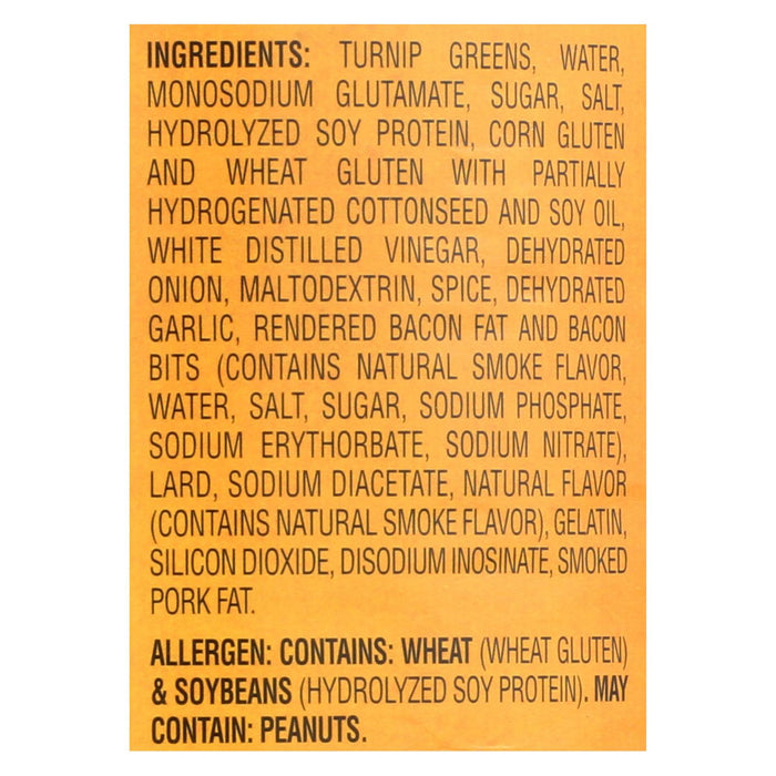 Sylvia's Specially-Seasoned Turnip Greens, 14.5 Oz, Case of 12