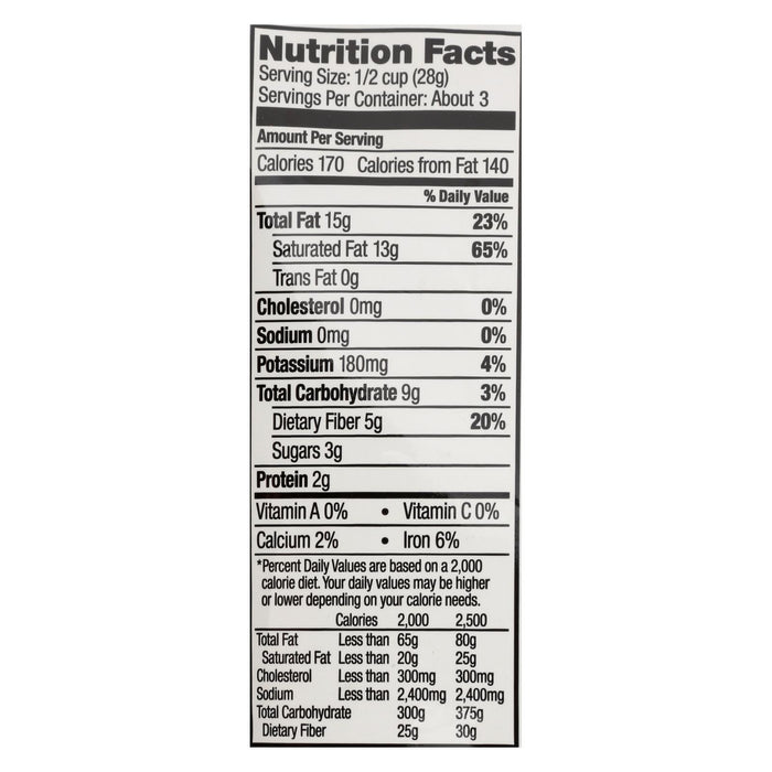 Made In Nature Organic Toasted Coconut Chips - Maple Madagascar Vanilla Flavor - 3 Oz (Pack of 6)