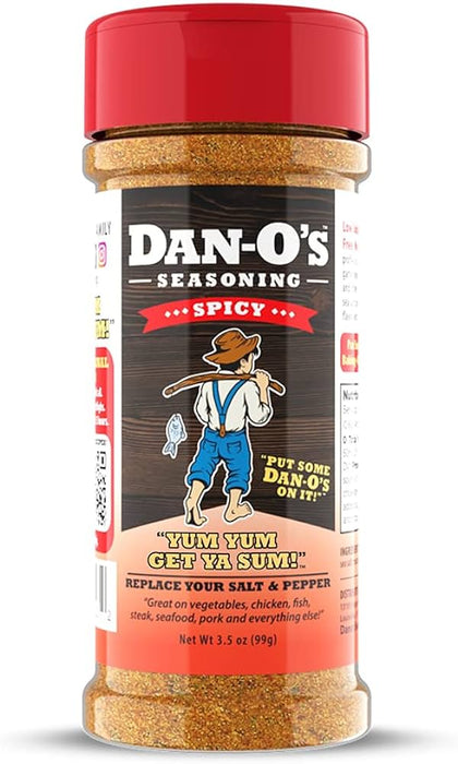 Dano's Seasoning Spicy (3.5 oz) - Case of 12: Bold Flavor for All Your Dishes