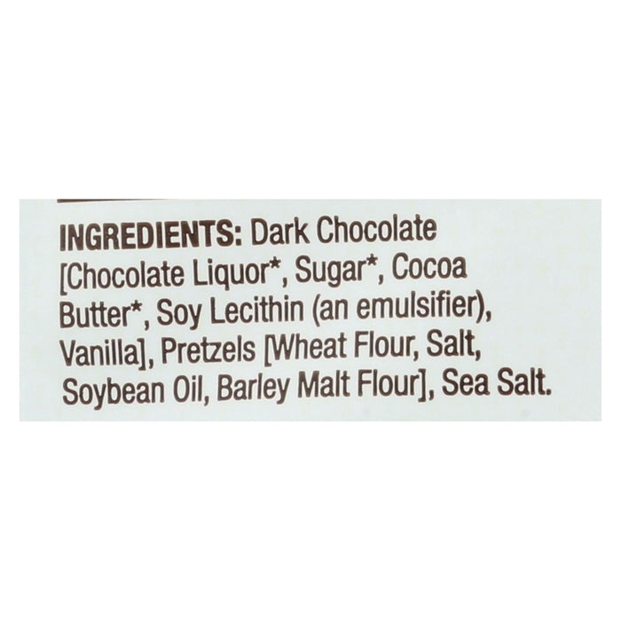 Bark Thins Sea Salt Pretzels Dark Chocolate Squares, 4.7 oz (Pack of 12)