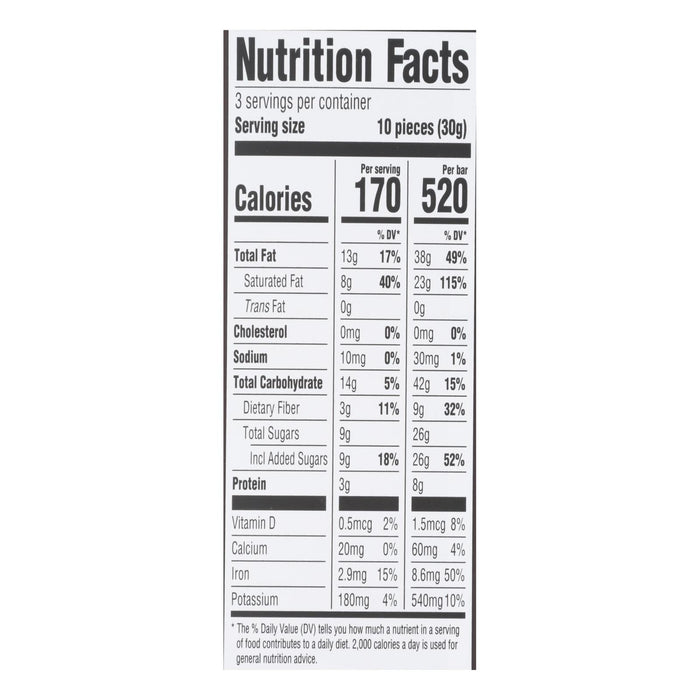 Green & Black's Organic Dark Chocolate 70% Cocoa - 3.17 oz. (Case of 10)