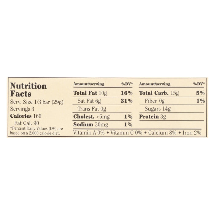 Chocolove Xoxox 3.1 Oz Ruby Cacao Bean Chocolate Bar - Case of 12