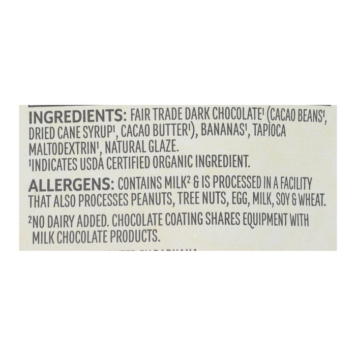 Barnana Organic Chocolate Chewy Banana Bites - 12 Pack of 3.5 Oz