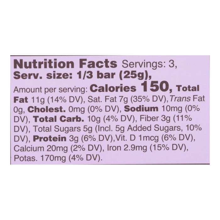 Madecasse 80% Pure Dark Chocolate Bar - Case of 12 - 2.64 Oz