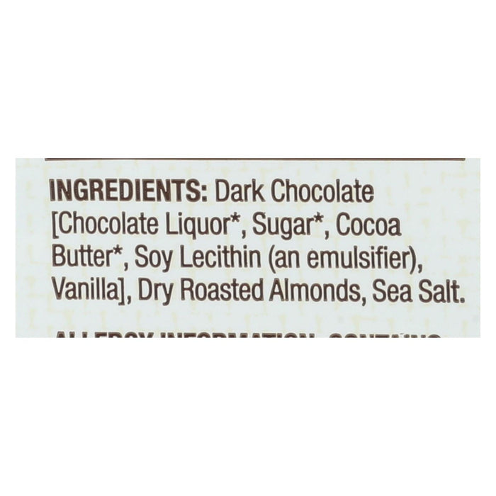 Bark Thins Dark Chocolate Almond with Sea Salt - 4.7 Oz. - Case of 12