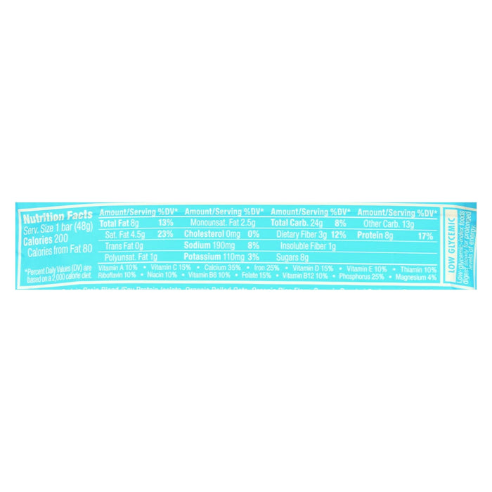 Clif Bar Luna Bar - Organic Chocolate Dipped Coconut, 1.69 Oz, Pack of 15