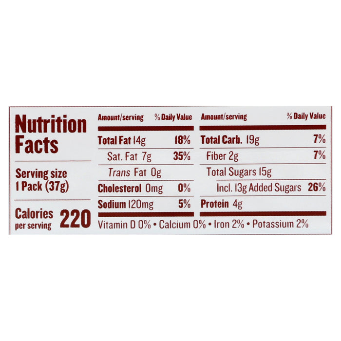 Justin's Dark Chocolate Covered Peanut Butter Crisp - 12 Pack (1.32 oz Each)