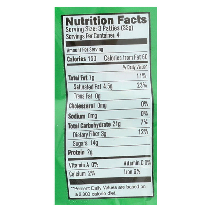 Heavenly Organics Organic Mint Chocolate Honey Patties - 4.66 Oz, Case of 6