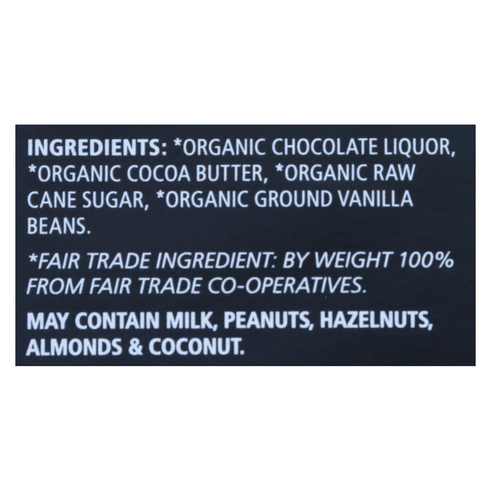 Equal Exchange Organic 92% Cacao Dark Chocolate Bar - Pack of 12, 2.8 Oz