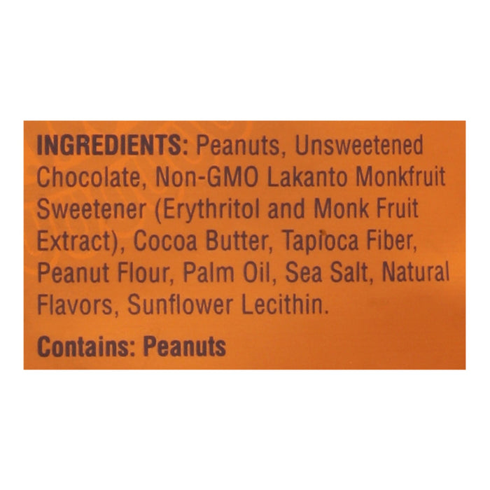 Lakanto No-Sugar-Added Peanut Butter Cups with Dark Chocolate (3.17 Oz Each, Pack of 8)