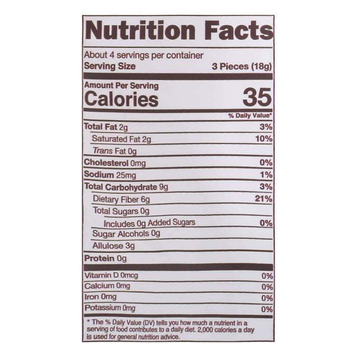 Cocomels Caramel Coconut Milk Original Sugar Free - 2.75 Oz Pack of 6