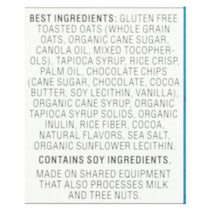 Annie's Homegrown Gluten-Free Double Chocolate Chip Granola Bars - Case of 12 - 4.9 Oz. Each