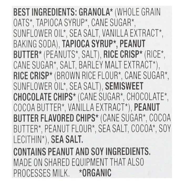 Annie's Organic Chewy Granola Bars, Peanut Butter Chocolate Chip, 5.34 Oz. (Pack of 12)