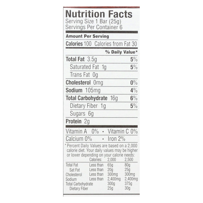 Annie's Organic Chewy Granola Bars, Peanut Butter Chocolate Chip, 5.34 Oz. (Pack of 12)