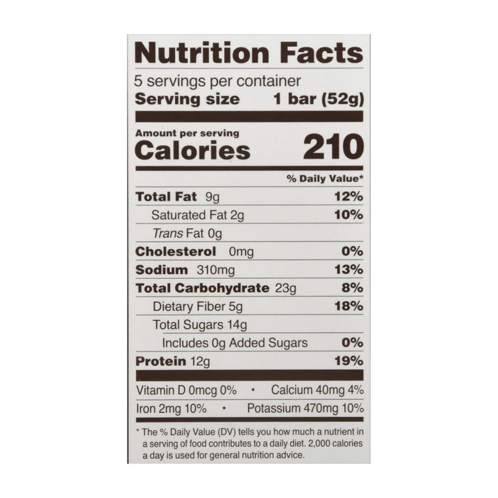 RXBAR Protein Bar, Peanut Butter Chocolate, 1.83oz, Pack of 6