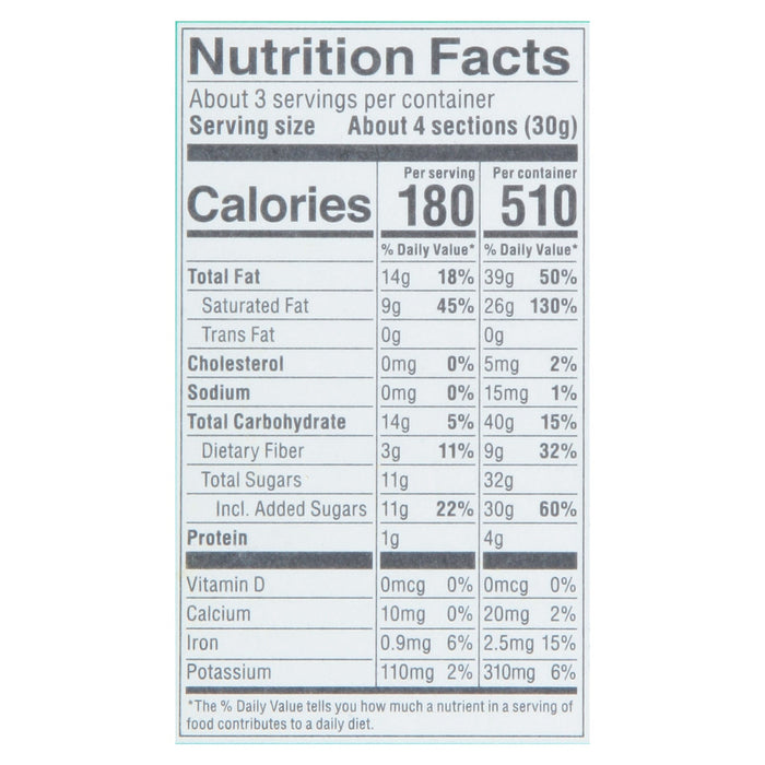 Alter Eco Dark Chocolate Thin Mints Cream Cookies - 2.96 Oz - Pack of 12