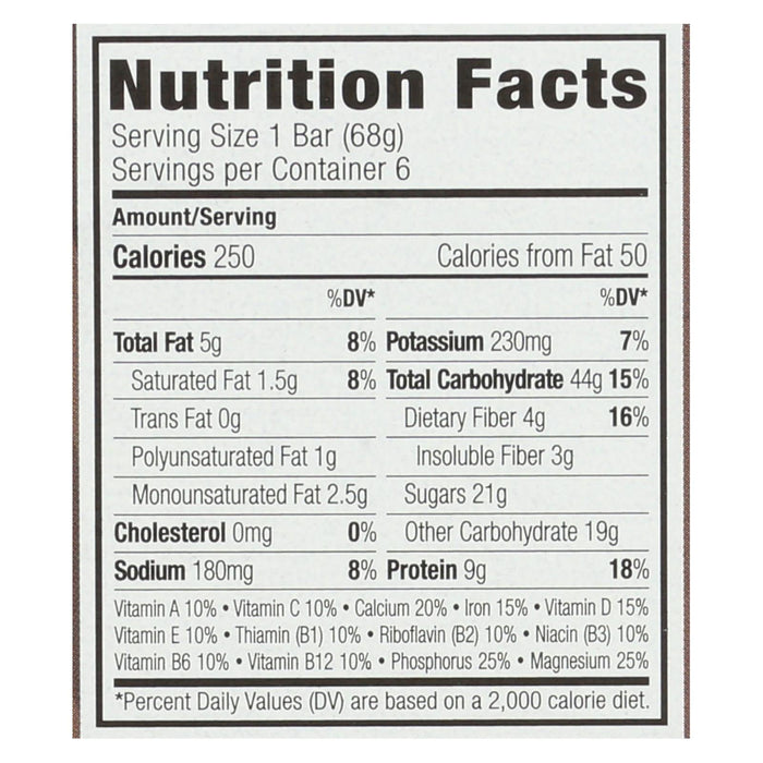 Clif Bar Energy Bar, Chocolate Brownie Delight, Pack of 6