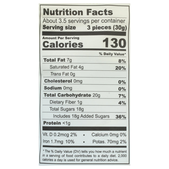 Chocolove Mint Creme Dark Chocolate Bites - 3.5 Oz - Case of 8