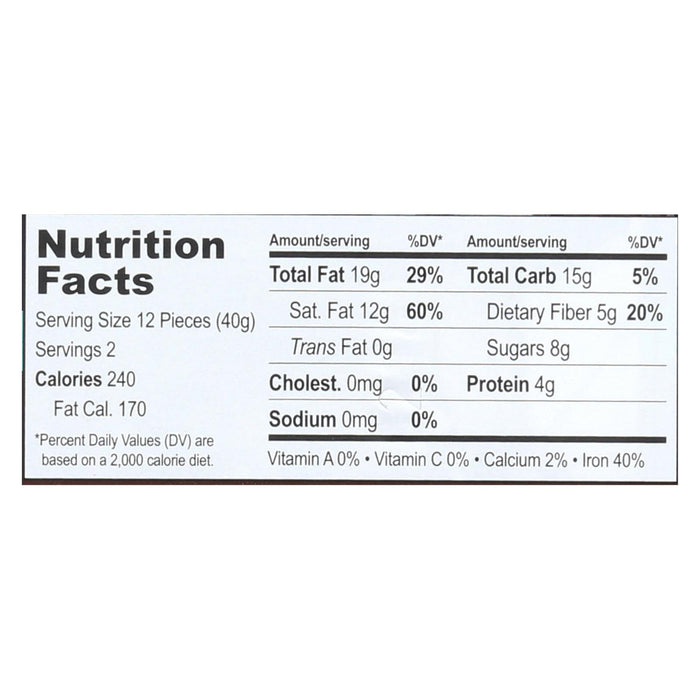 Equal Exchange Organic Dark Chocolate Panama Extra, Pack of 12, 2.8 Oz. Bars