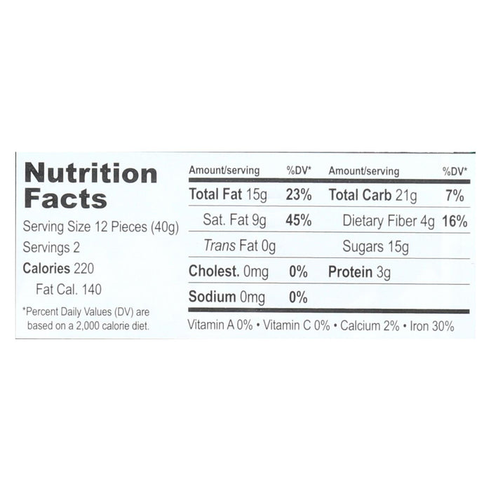 Equal Exchange Organic Dark Chocolate Bar - Rich Mint Crunch - 2.8 Oz. (Case of 12)